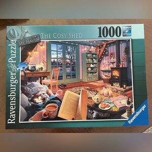 Ravensburger 1000 piece The Cozy Shed puzzle